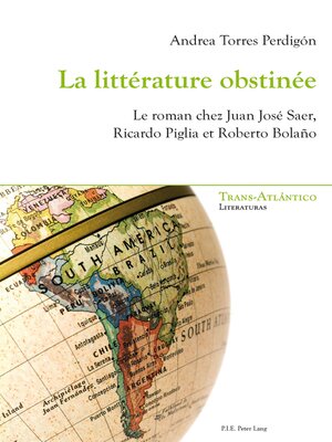 cover image of La littérature obstinée